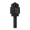 Hexagonal PPR Lifting Flat Drill Bit Step Drill Bit Repairing Internal Filament Leak Repairing Water Pipe Connection Tool, 20mm, 25mm, 32mm