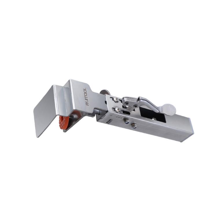 RUITOOL Stainless Steel Push Quick Drawer Clamp Adjustable Telescopic Woodworking Fixture Clamps, Small Bow Clip, Small Bow Clip + 1pc Big Bow Clip Plate