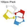 100pcs /Pack Disposable Plastic Seals Bags Anti-theft Padlock Aviation Marking Seal Label Tags Packaging Ties