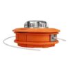 Automatic Rope Changing Mower Heads No Removal Garden Accessories, Euro Size Aluminum