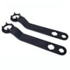 Thickened Four-Jaw Angle Grinder Wrench Grinding Wheel Disassembly Assembly Tools, 2pcs