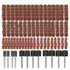 Electric Grinding Head Sanding Rings Polishing Tool Set For Wood Metal, 252pcs