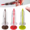 3pcs Garden Bonsai Syringe-Type Seed Planter Handheld Planting Seedling Tool