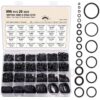 990pcs /Set NBR O-Ring Kit 20 Sizes Metric Nitrile Rubber Sealing Rings for High Pressure Washer, Automotive, Plumbing & Industrial Seals