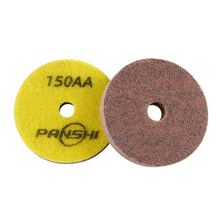 PANSHI Sponge Fiber Marble Wet Polishing Pad Thickened Stone Grinding Pad, 3 inch 80mm 150AA, 3 inch 80mm 300AA, 3 inch 80mm 500AA, 3 inch 80mm 1000AA, 3 inch 80mm 2000AA, 3 inch 80mm 3000AA, 3 inch 80mm 6000AA, 3 inch 80mm 10000AA, 4 inch 100mm 150AA...