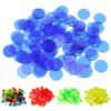 100 PCS Transparent Plastic Casino Poker Chips Bingo Tag Token Children Toys Gifts, 100 PCS Transparent Poker Chips