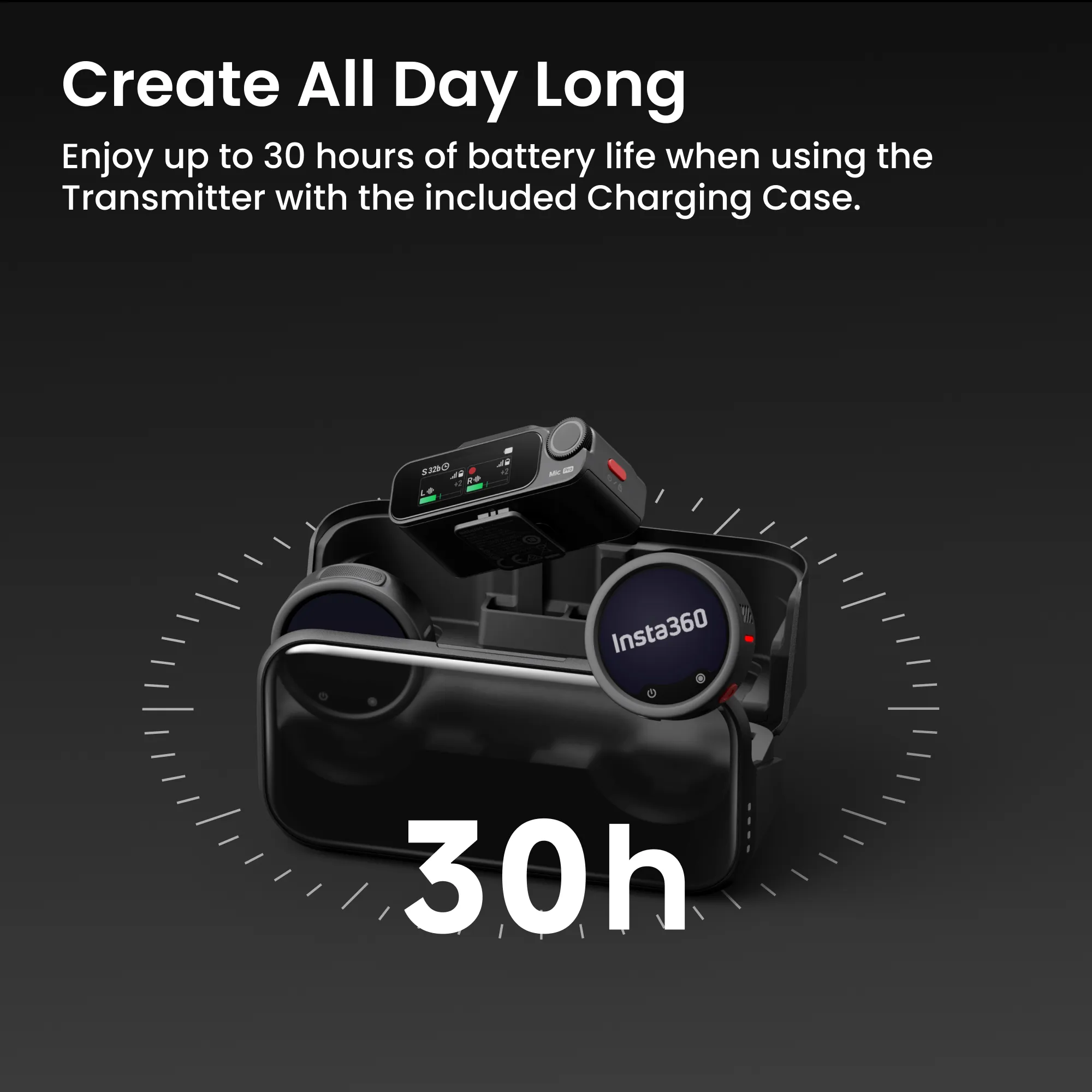 06-30小时超长续航.jpg Insta360 Mic Pro