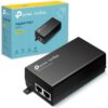 TP-Link 802.3at/af Gigabit PoE Injector | Non-PoE to PoE Adapter | Supplies PoE (15.4W) or PoE+ (30W) | Plug & Play | Desktop/Wall-Mount | Distance Up to 100m (PoE160S)