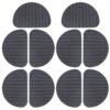 10 PCS 020 Wear-resistant Non-slip Rubber Shoe Bottom Sticker Pads High Heels Forefoot Anti-skid Pad