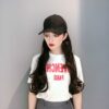Hat Big Curve Wig One-piece Long Curly Chemical Fiber Headgear for Women