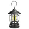Portable Retro Hanging Lamp Lantern Camping Tent Light, USB Charging, Battery Type, Not Included Battery