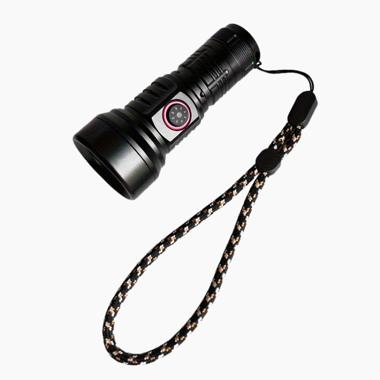 829 T40 1000LM USB Rechargeable LED Flashlight, Not Battery, Including Battery