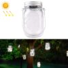 20 LEDs Solar Energy Mason Bottle Cap Pendent Lamp Outdoor Decoration Garden Light, Not Include Bottle Body, 20 LEDs White Light, 20 LEDs Warm White