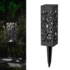 Outdoor Hollowing Out Solar Energy Garden Lawn Lamp