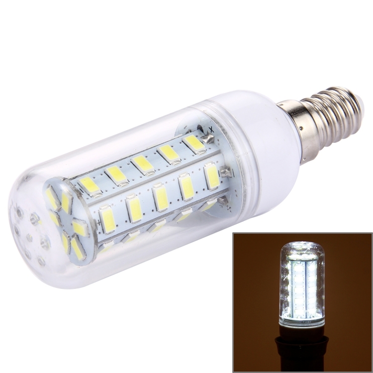 E14 3.5W 36 LEDs SMD 5730 LED Corn Light Bulb, AC 110-220V, AC 110-220V
