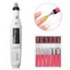 1 Set Power Professional Electric Manicure Machine Pen Pedicure Nail File Nail Tools 6 bits Drill Nail Drill Machine, US Plug Rose Red, US Plug Blue, US Plug White, EU Plug White, EU Plug Rose Red, EU Plug Black, EU Plug Green, EU Plug Pink, EU Plug Blue
