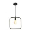 Simple and Creative Wrought Iron Geometric Chandelier Bar Exhibition Hall Clothing Store Restaurant Hotel Decorative Light, without Light Bulb, with Light Bulb, with LED Light Bulb
