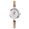 SKMEI 1390 Ladies Business Casual Watch Steel Band Lightweight Quartz Watch, Rose Gold, Golden, Silver