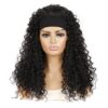 Hairband Wig Headgear Volume Chemical Fiber Wig Headgear, Black Hair Band 1B#O, Stars And Stripes Headband 1B#H, Leopard Headband 1B#G, Flower Hair Band 1B#C, 1B#XC, 4#XK, 27#XB, 33#XG, 613#O, 613#A, 613#G, 613#XC