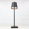 BC963B LED Student Eye Protection Table Lamp Bar Atmosphere Lamp Baby Feeding Bedside Lamp, Black, Gold, White