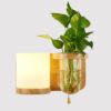 Wooden Bedside Wall Lamp Led Indoor Corridor Aisle Balcony Wall Lamp, Without Light Bulb, 5W Warm Light, 5W White Light, 12W Warm Light Bulb, 12W White Light, 12W Tri-color Light