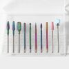 Tungsten Steel Alloy Nail Art Polished Head Set Grinding Machine Drain Brush Dead Polishing Tool, ZH01, ZH02, ZH03, ZH04, ZH05, ZH06, ZH07