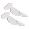 3 in 1 PU Heel Pad Thickened Heel Stick Arch Pad Half Size Pad for Women High Heels, Free Size