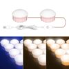 Cosmetic Room Bathroom Mirror Front Light USB Three-Color Dimming Light, 2 LEDs, 6 LEDs, 10 LEDs, 14 LEDs