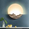 Chinese Style Wall Lamp LED Bedroom Bedside Lamp Living Room Decoration Lamps, Mud Color Small, Mud Color Medium, Mud Color Large, Ancient Silver Small, Ancient Silver Medium, Ancient Silver Large