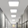 LED Ceiling Lamp Waterproof Moisture-Proof Dustproof Supply Light Bathroom Balcony Lamp, 230mm 18W, 280mm 24W, 330mm 36W