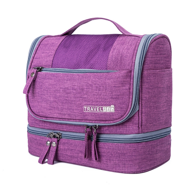 RH523 Travel Makeup Storage Bag Large-Capacity Waterproof Anti-Mildew Dry And Wet Separation Package Portable Hook Wash Bag