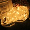 Holiday Party Decoration Tube String Lights LED Garden Decoration Casing Light with Remote Control, Spec:, 7m 50 LEDs USB Powered, 12m 100 LEDs USB Powered, 22m 200 LEDs USB Powered, 7m 50 LEDs Battery Powered, 12m 100 LEDs Battery Powered...