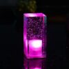 Square Colorful LED Crystal Lamp Bar Atmosphere Decorative Light, Warm White Light, White Light, Red Light, Blue Light, Purple Light, Yellow Light, US Plug, UK Plug, Lemon Yellow Light, Gradient Light, Colorful Fixed Color, Green Light