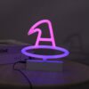 LED Neon Light Festive Atmosphere Decoration Lights Bar Shop Decoration Lights, Witch Hat, Broom Witch, Round Bottle, Long Bottle, Skull, Candy, Boo, Bat, Eye