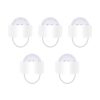 5 PCS D2 LED Flashing Finger Light Stage Small Magic Ball Flash, White, Yellow, Blue, Green, Black, Pink