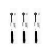 3 Boxes RAOYI Spiral Hair Couple Teeth Brush Small Round Head Adult Soft Hair Toothbrush