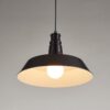 Bedroom Dining Bar Wrought Iron Single Head Chandelier, Without Bulb, 26cm (Black), 26cm (White), 26cm (Pink), 26cm (Yellow), 26cm (Blue), 26cm (Green), 26cm (Red), 36cm (Black), 36cm (White), 36cm (Pink), 36cm (Yellow), 36cm (Blue), 36cm (Green)...