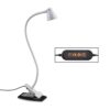 668A001 USB 360 Degree Bend Hose Desk Lamp, Spec:, White Stepless Dimming, Black Stepless Dimming, White Two-speed Dimming, Black Two-speed Dimming