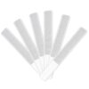 6 PCS Transparent Nano Glass Polished Nail File, Glass File Bulk, Long Glass File