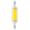 R7S LED COB Dimmer Glass Lamp Double-end Horizontal Plug-in Light, 78MM 10W, 118mm 20W