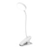 Three-color Temperature Infinite Dimming LED Clip Eye Protection Bedside Lamp, 4000XH/Dual-purpose + Cable