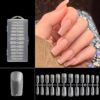 240 PCS Extended Manicure No-Engraving Frosted Thin Nail Piece, WH-106, WH-107, WH-107 Single Number 5-9, WH-108, WH-108 Single Number 5-9, Wh-109, WH-109 Single Number 5-9, WH-110, WH-1110 Single Number 5-9, WH-0162, WH-0163, WH-0166, WH-0167, WH-0169...