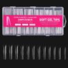 240 PCS/Box Thin Soft Transparent Nail Pieces, Super Long Denim Nails, Extra Long Hose Nails, Super Long Full Stick Nails, Super Long Pointed Nails, Extra Long Ballet Nails