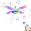 Smart Remote Control Colorful Folding Music Bulb Light with Audio Function, Spec:, New 4+1, 4+1