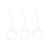 YOUTU 3pcs Invisible Braces Extractor Picking Hooks And Removing, White, Green, Yellow, Light Blue, Pink
