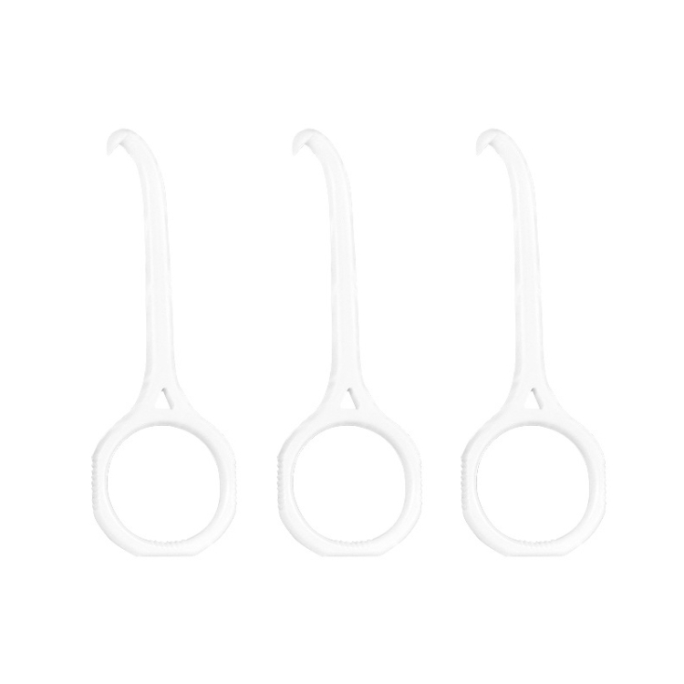 YOUTU 3pcs Invisible Braces Extractor Picking Hooks And Removing, White, Green, Yellow, Light Blue, Pink