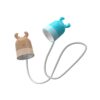 KD201 Portable Lamp Hanging Neck Reading LED Night Light, Style:, Bear (Blue+Brown), Bear (Orange+Green), Little Deer (Orange+Green), Little Deer (Blue+Brown), Bunny (Pink+Purple), Bunny (Green+Yellow), Cat (Green+Yellow), Cat (Pink+Purple)