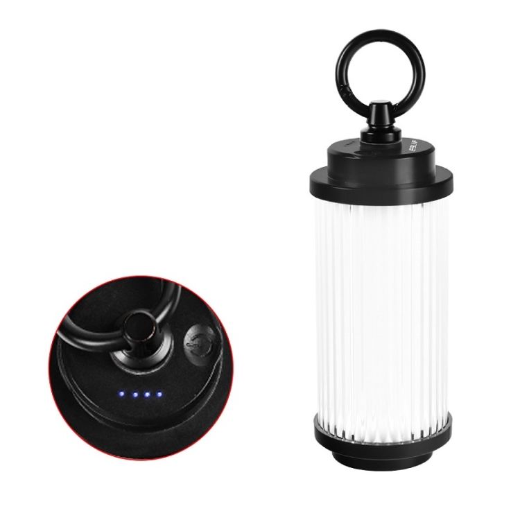 Outdoor Lighting Super Long Battery Life Portable Tent Light, Black With Sticker, Black, Set Black Walnut Color, Set Black Walnut Color Portable, Set Rubber Wood Color