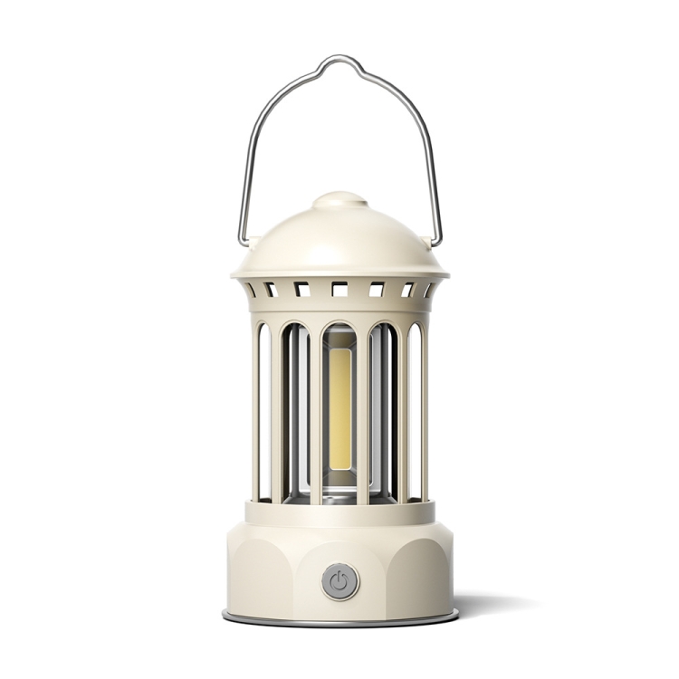Rechargeable COB Portable Outdoor Camping Lamp Atmosphere Tent Lamp Retro Lamp, Rechargeable Small Beige, Rechargeable Small Black, Rechargeable Small Green, Rechargeable Small Red, Rechargeable Large Beige, Rechargeable Large Black...