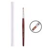 Red Wood Handle Kolinsky Hair Nail Art Brush, No. 2, No. 4, No. 6, No. 8, No. 10, No. 12, No. 14, No. 16, No. 18, No. 20